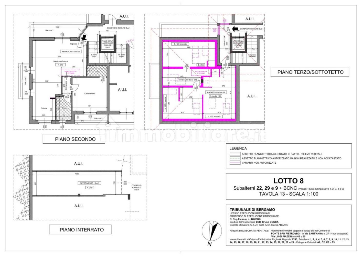 4 Schlafzimmer Wohnung in Ponte San Pietro, Italy, Nr. 63343