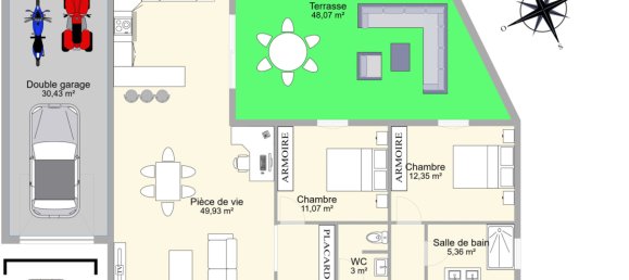 4 Schlafzimmer Haus in Ludres, France, Nr. 249455 12