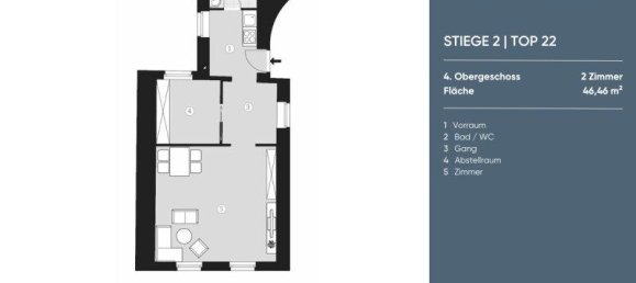 2 rooms Apartment in Neubau, Austria No. 153914 15