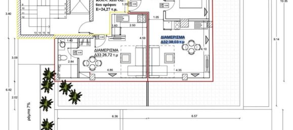 1 Schlafzimmer Wohnung in Piraeus, Greece, Nr. 93625 3