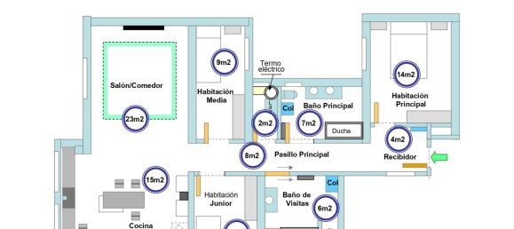 3 Schlafzimmer Wohnung in Eixample, Spain, Nr. 136415 39