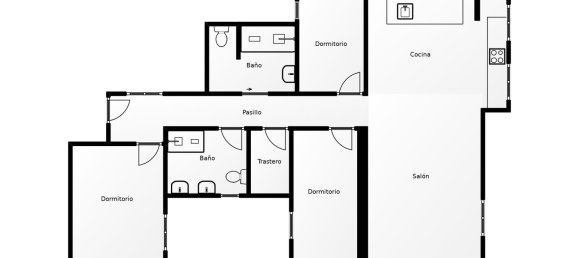 3 Schlafzimmer Wohnung in Eixample, Spain, Nr. 136415 40