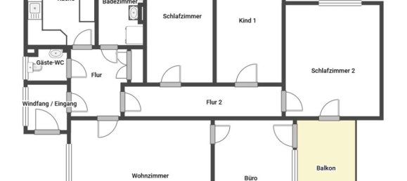 4 chambres Appartement à Lower Saxony, Germany No. 339453 11