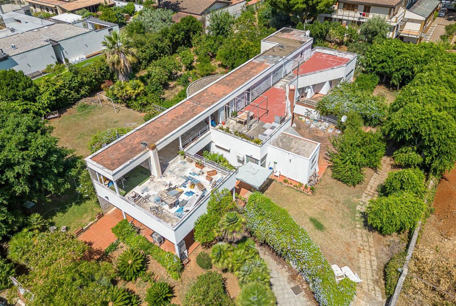 Вилла с 15 комнатами в Палермо, Италия № 307603