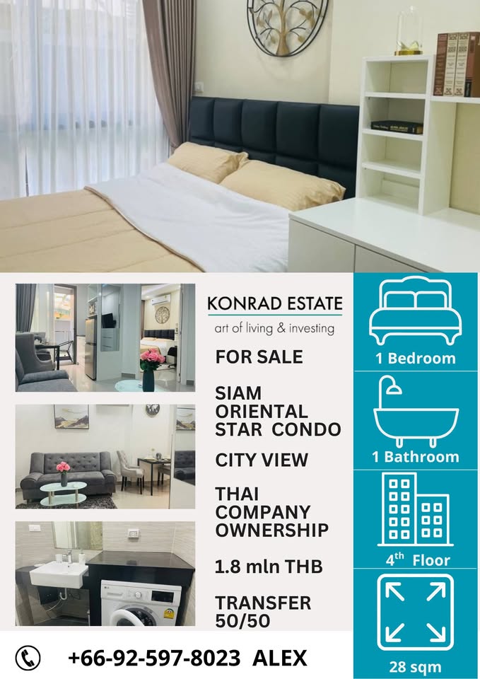 1 bedroom Condo in Pattaya, Thailand No. 60049