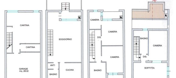 Дом с 6 комнатами в Кьоджа, Италия № 58153 19