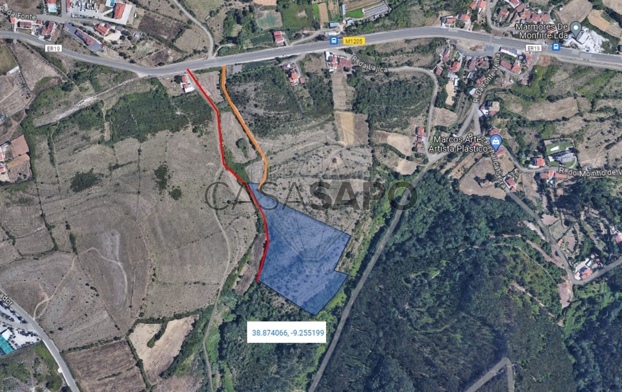  قطعة أرض في Mafra, Portugal 15374متر مربع رقم 281569