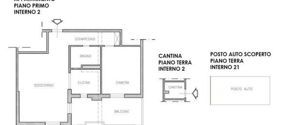 2 rooms Apartment in Rome, Italy No. 205545 22