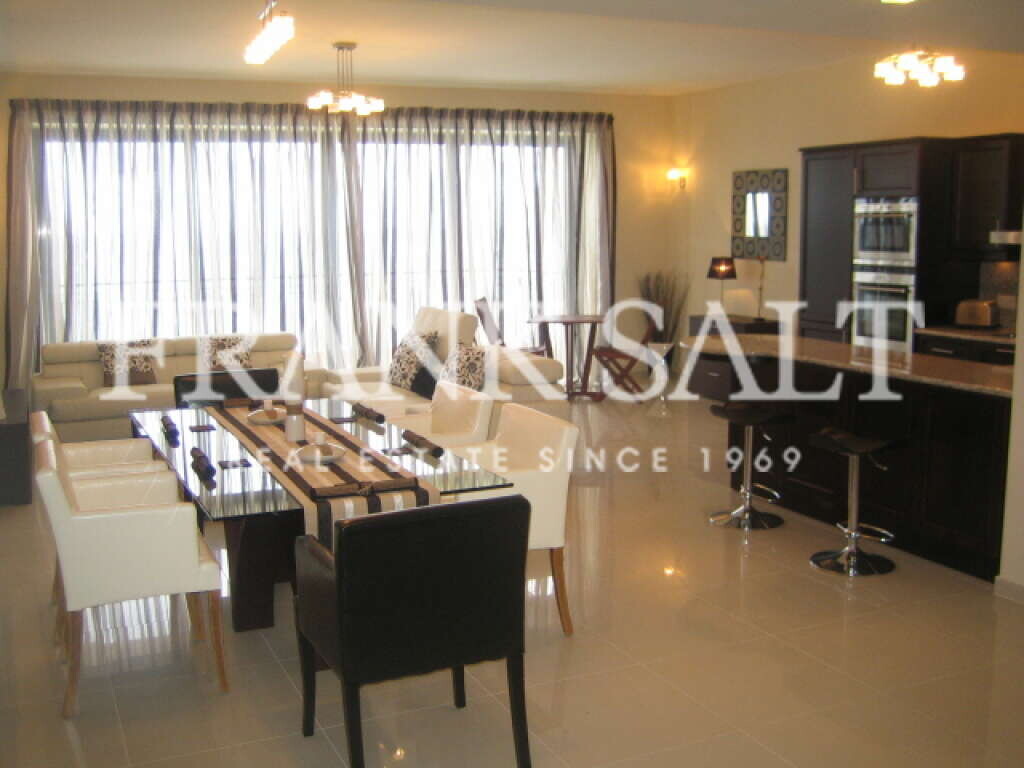 Квартира с 3 спальнями в Слима, Мальта № 3322