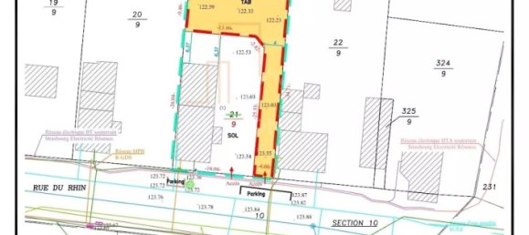 Terreno en Drusenheim, France 859 m² No. 51838 4