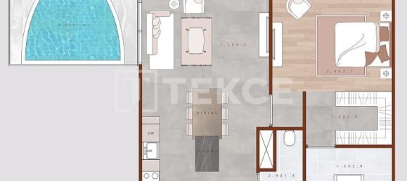 Studio à Jumeirah Village Circle, UAE No. 65689 10