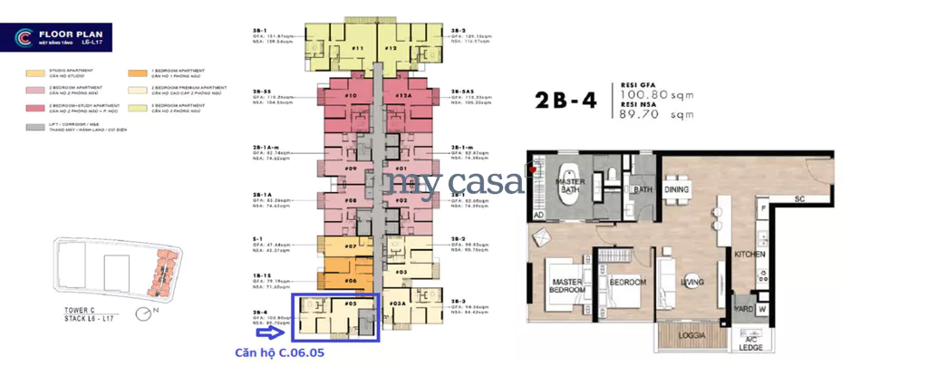 2 bedrooms Apartment in Thu Duc, Vietnam No. 8038