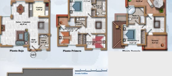 Villa T4 em Alhaurin de la Torre, Spain N.º 178958 23