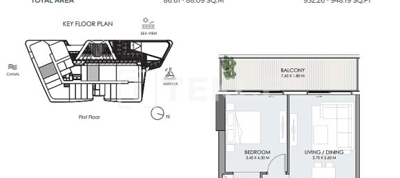 Apartamento T3 em Dubai, UAE N.º 106414 17