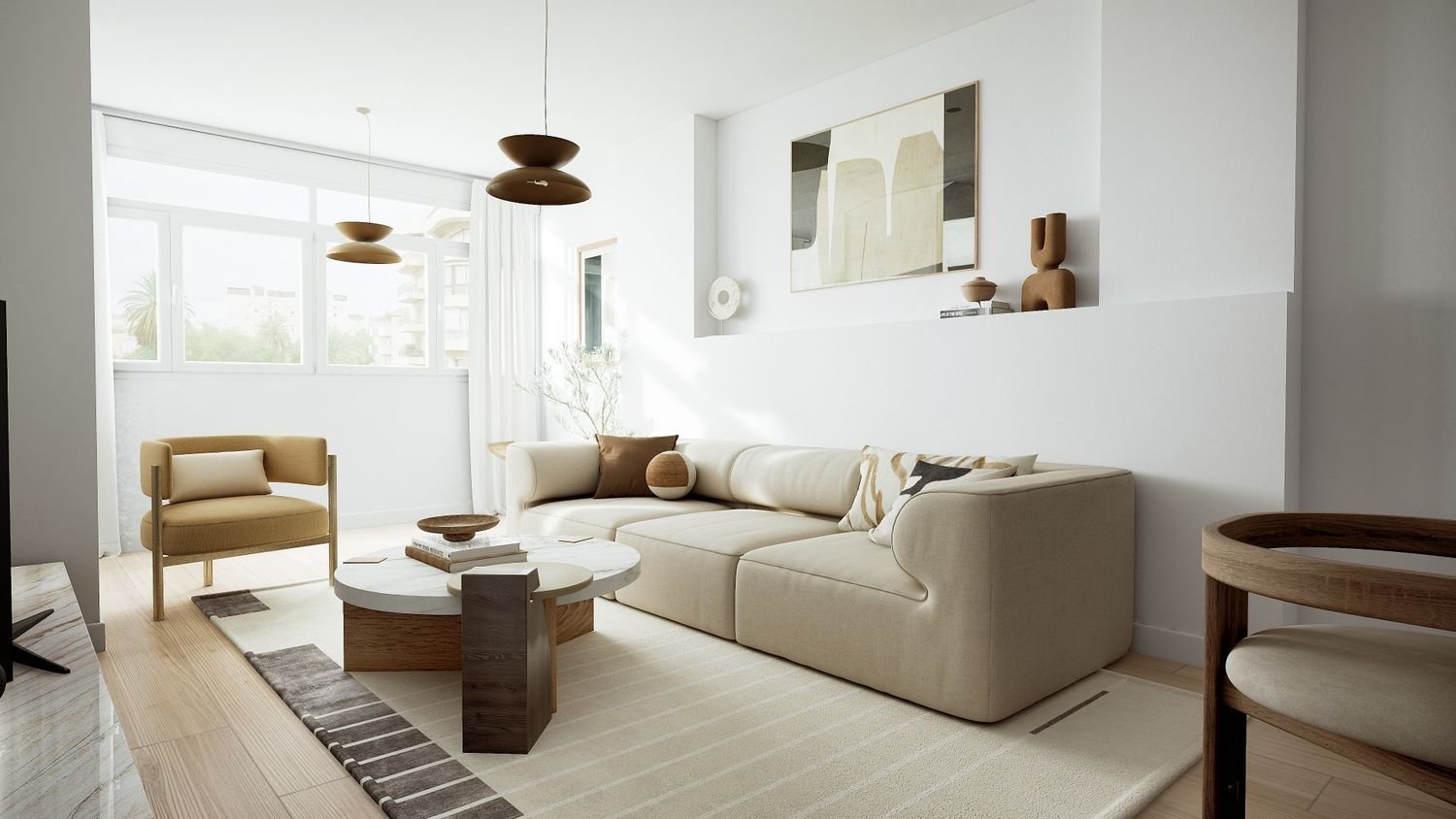 3 غرف نوم شقة في Malaga, Spain رقم 166800