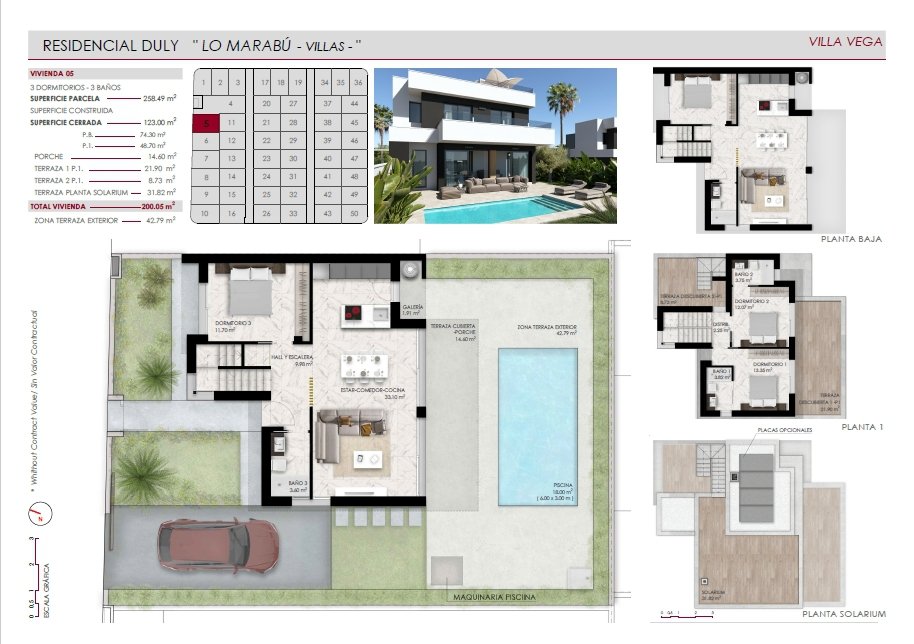 3 bedrooms House in Ciudad Quesada, Spain No. 286124