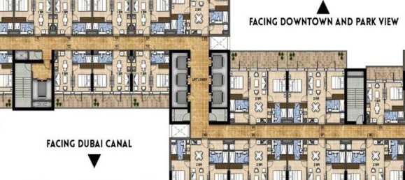 1 bedroom Apartment in Business Bay, UAE No. 2811 5