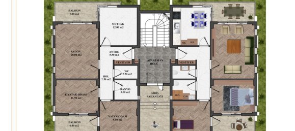 Apartment 2+1 in Kemer, Turkey No. 12663 8