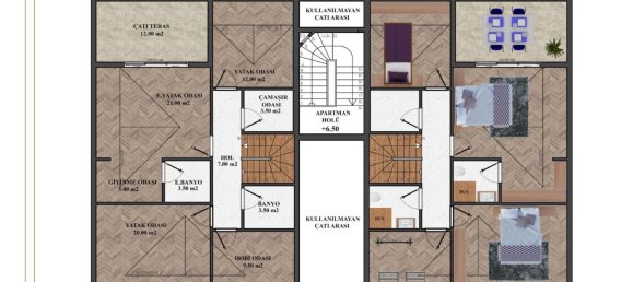 Apartment 2+1 in Kemer, Turkey No. 12663 7