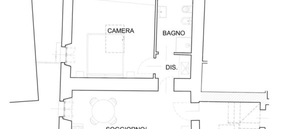 Квартира с 2 комнатами в Вердерио, Италия № 1993 7