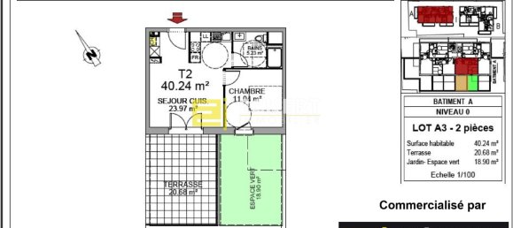 1 Schlafzimmer Wohnung in Ernolsheim-Bruche, France, Nr. 209619 2