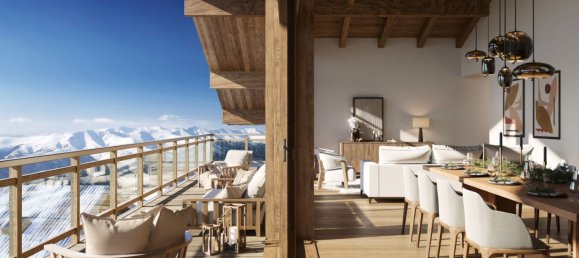 Apartamento de 4 dormitorios en Huez, France No. 300 2