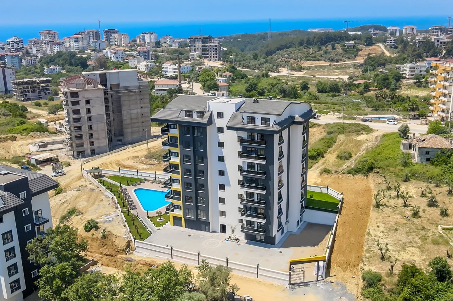 Квартира 1+1 в Аланья, Турция № 25237