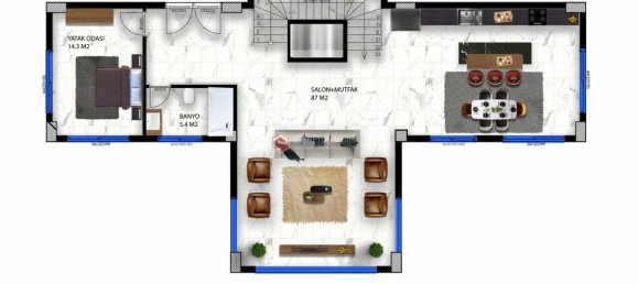 فيلا 5+2 في Alanya, Turkey رقم 20137 16