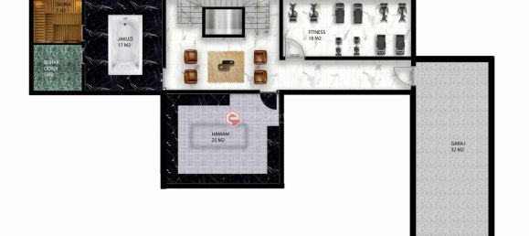 فيلا 5+2 في Alanya, Turkey رقم 20137 17