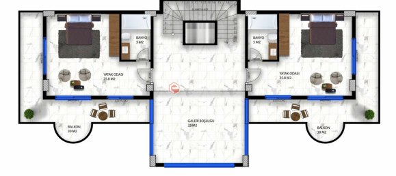 فيلا 5+2 في Alanya, Turkey رقم 20137 15