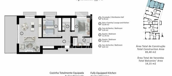 2 bedrooms Apartment in Portimao, Portugal No. 134073 6