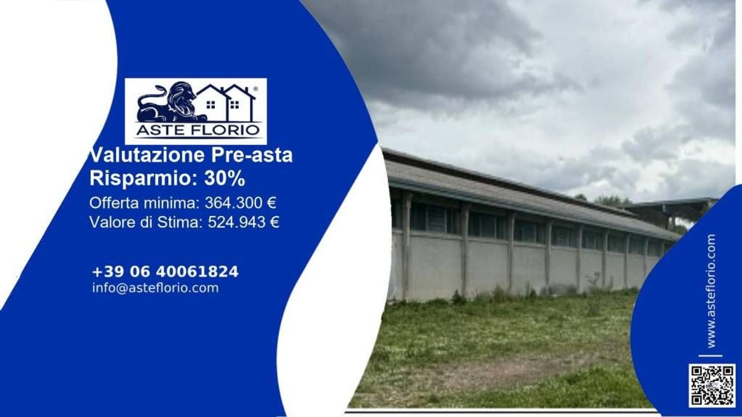 Armazém em Roccacasale, Italy 2346 m² N.º 300685