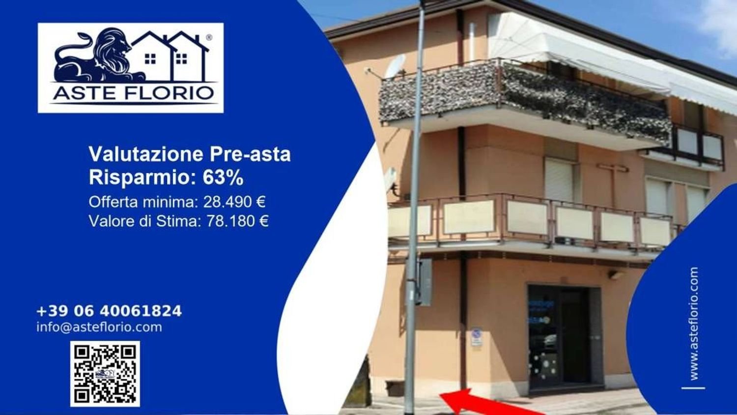 4-Zimmer Wohnung in Codigoro, Italy, Nr. 266515