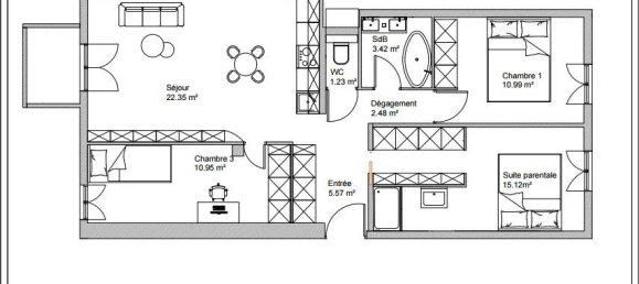 2 bedrooms Apartment in Cagnes-sur-Mer, France No. 338539 6