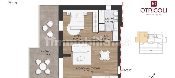 2 bedrooms Apartment in Rome, Italy No. 10688 25
