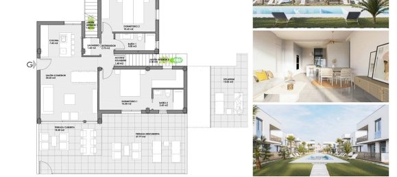 3 Schlafzimmer Bungalow in Mar De Cristal, Spain, Nr. 9299 8