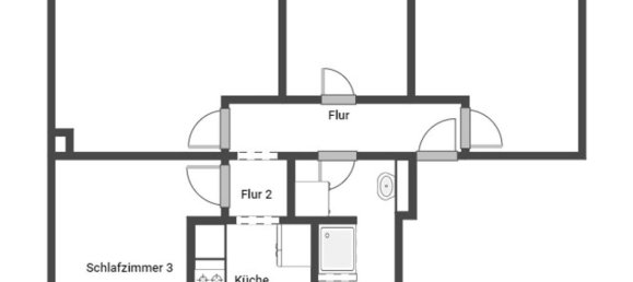 3 chambres Appartement à Augsburg, Germany No. 51842 6