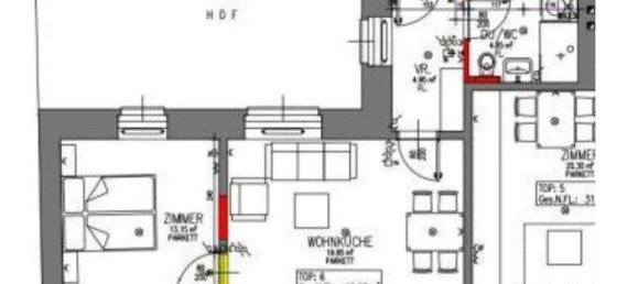 2 rooms Apartment in Hernals, Austria No. 216517 14