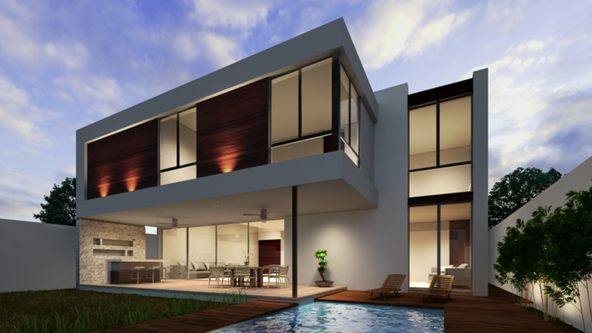 Дом с 5 спальнями в Юкатана, Мексика № 173170