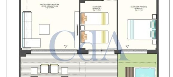 2 chambres Appartement à Finestrat, Spain No. 6264 7