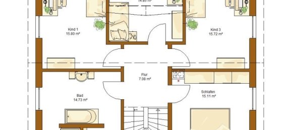 5غرفة منزل في Lauda-Konigshofen, Germany رقم 50047 15