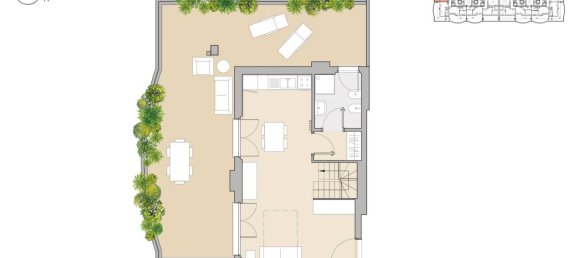 1 bedroom Penthouse in Sesto San Giovanni, Italy No. 56350 2