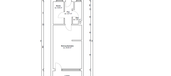 Apartamento T1 em Duisburg, Germany N.º 37161 2