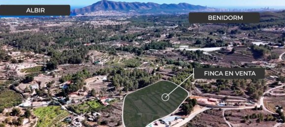 قطعة أرض في La Nucia, Spain رقم 42068 3