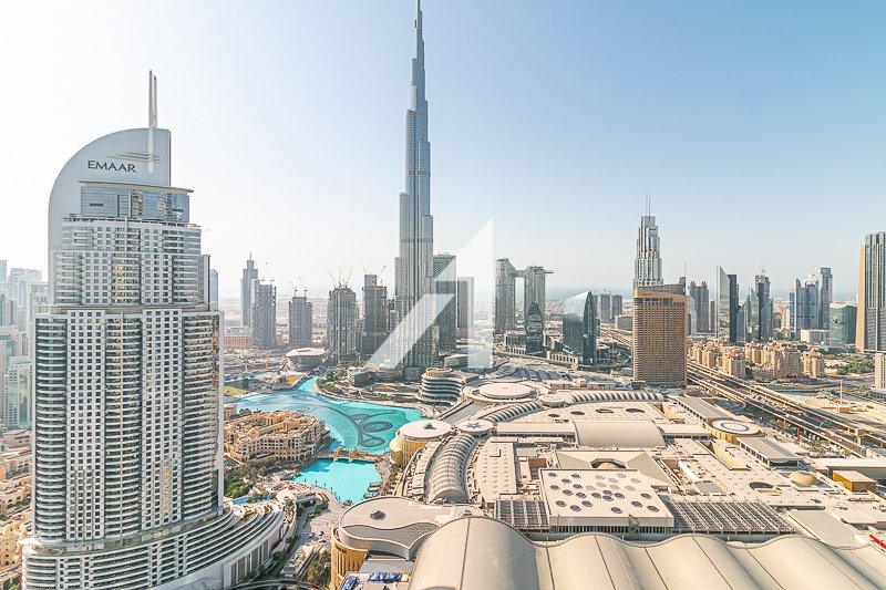 2 غرف نوم شقة في وسط مدينة دبي, UAE رقم 64714