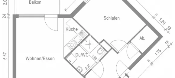 1 bedroom Apartment in Mannheim, Germany No. 32584 9