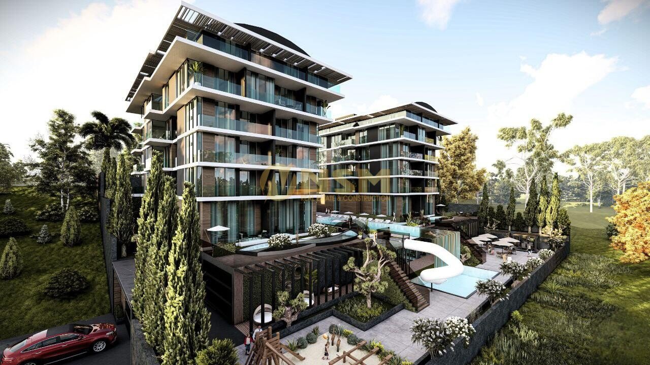 Apartment 1+1 in Alanya, Turkey No. 5868