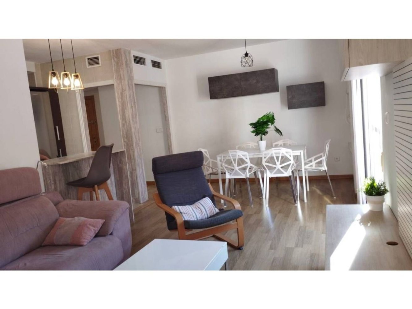 Квартира с 3 спальнями в Эль Пальмар, Испания № 173089