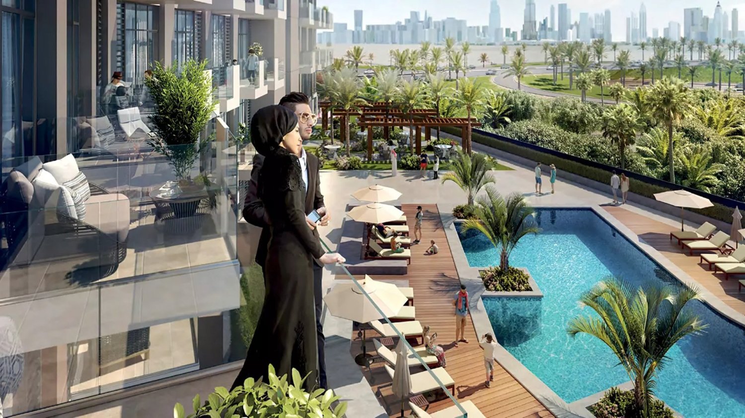 2 bedrooms Apartment in Al Jaddaf, UAE No. 58608