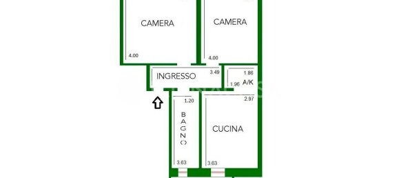 3 rooms Apartment in Bologna, Italy No. 315848 2